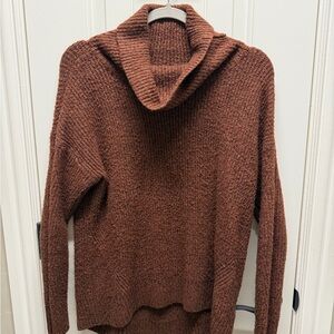 Old Navy Rust Cowl Neck Sweater